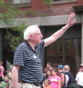Sen Bernie Sanders, Strolling of the Heifers, 7Jun08